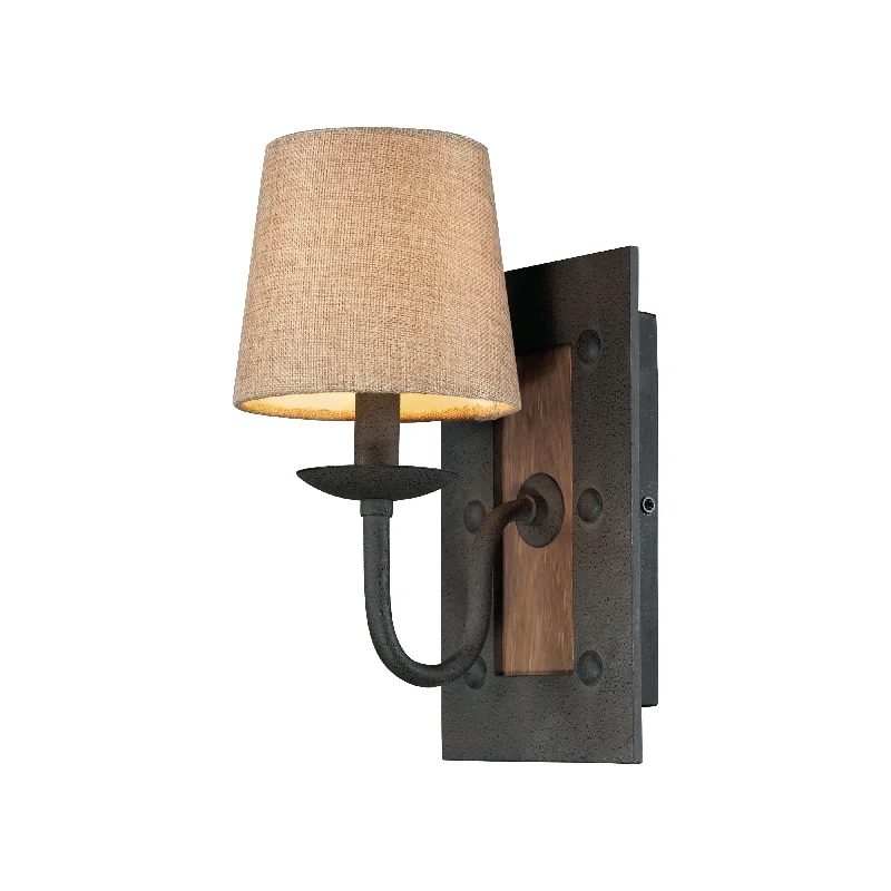 Track lighting for replacing old fluorescent fixturesEarly American 12" High 1-Light Sconce