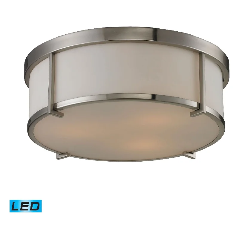 Track lighting with energy - star certificationFlushmounts 15" Wide 3-Light Flush Mount