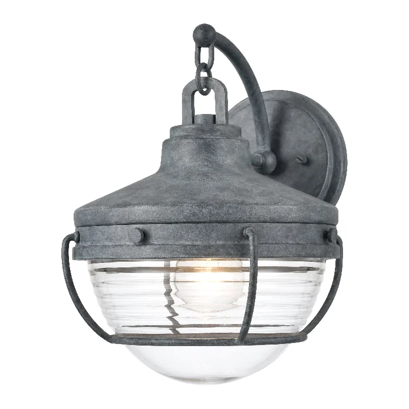 Contemporary track lighting in black finishEastport 12" High 1-Light Outdoor Sconce