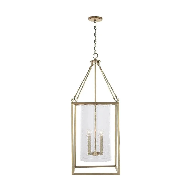 Track lighting for highlighting bookcasesCooper Foyer Pendant