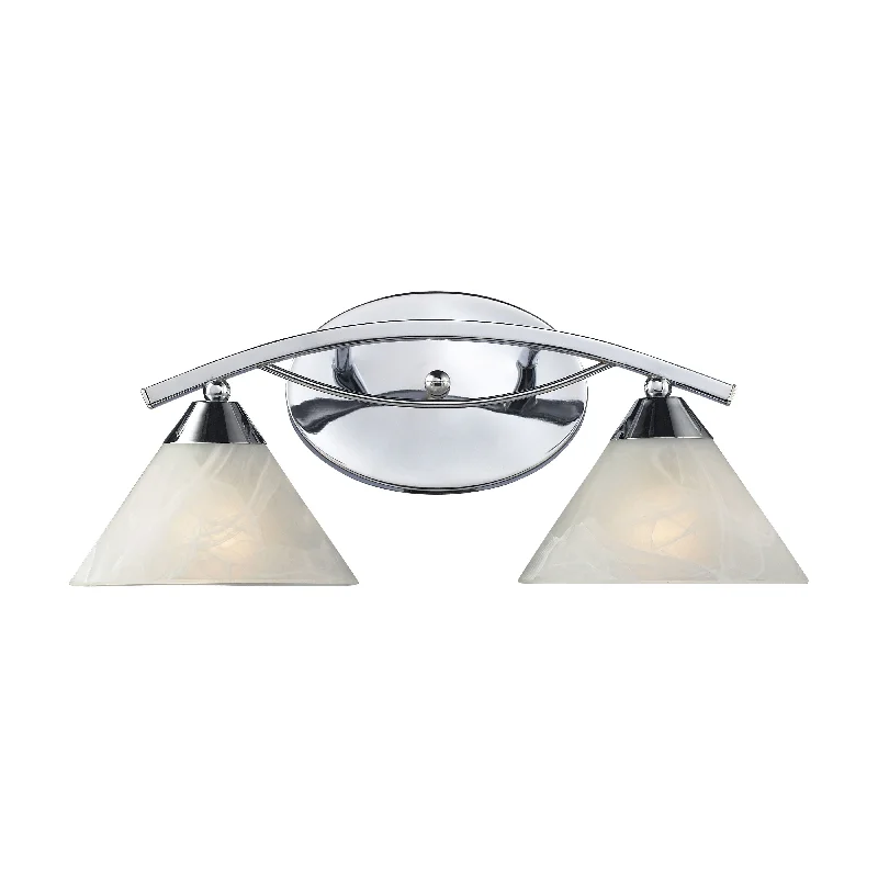 Track lighting for accentuating artworksElysburg 18" Wide 2-Light Vanity Light