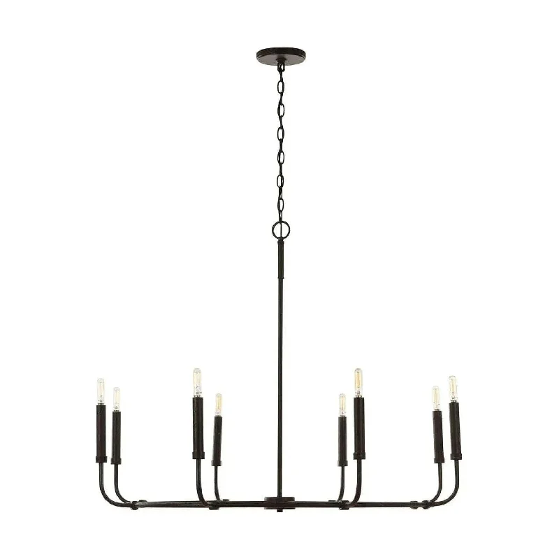 Track lighting with a decorative track designColby Chandelier