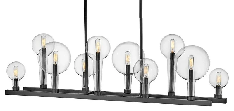 High - lumen track lighting for bright spacesAlchemy Linear Chandelier