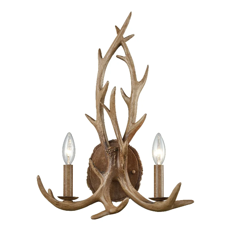 Track lighting for replacing old fluorescent fixturesElk 19" High 2-Light Sconce