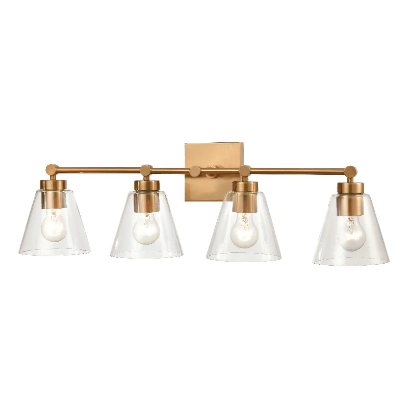 Track lighting for highlighting bookcasesEast Point 33" Wide 4-Light Vanity Light