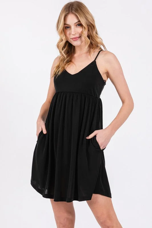 V-Neck Cami Dress