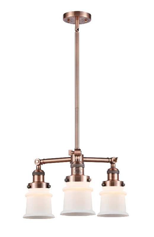 Ceiling - Mounted Chandeliers for Standard CeilingsCeiling - Mounted Chandeliers for Standard CeilingsInnovations Franklin Restoration 207-AC-G181S Chandelier Light - Antique Copper