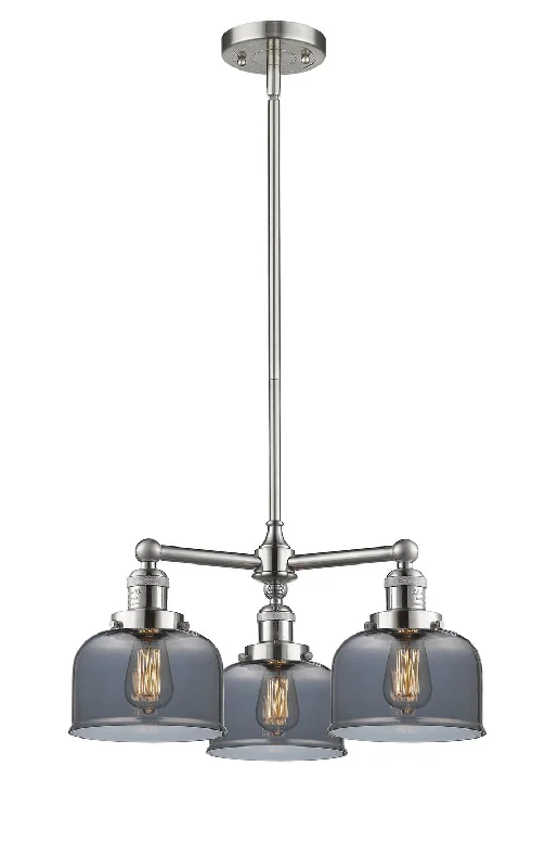 Chandeliers for Living Rooms to Create a Focal PointChandeliers for Living Rooms to Create a Focal PointInnovations Franklin Restoration 207-SN-G73-LED Chandelier Light - Brushed Satin Nickel