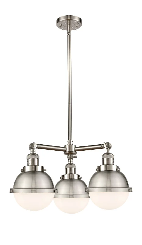 French Country Chandeliers with a Romantic AuraFrench Country Chandeliers with a Romantic AuraInnovations Franklin Restoration 207-SN-HFS-61-SN-LED Chandelier Light - Brushed Satin Nickel