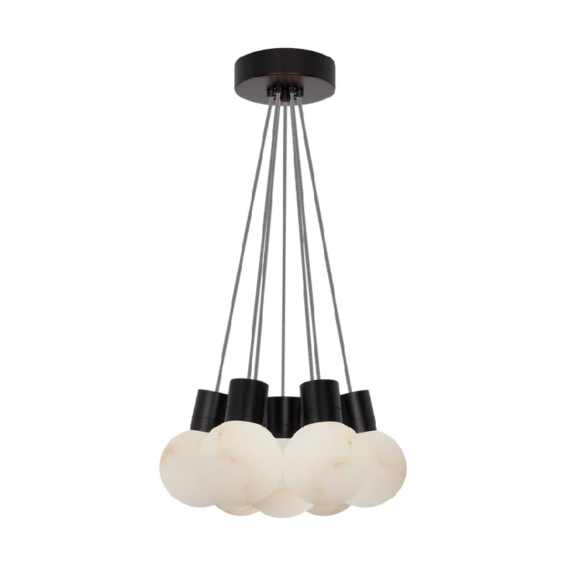 Incandescent Chandeliers for a Warm and Traditional GlowIncandescent Chandeliers for a Warm and Traditional GlowMina Alabaster 7-Light Small Chandelier