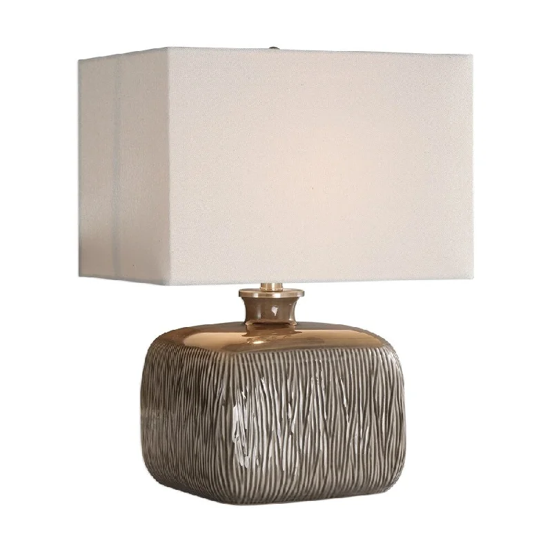 fabric table lamps with a linen shade for a relaxed and breathable lookfabric table lamps with a linen shade for a relaxed and breathable lookFind Taupe Grey Rectangle Hardback Shade Table Lamp
