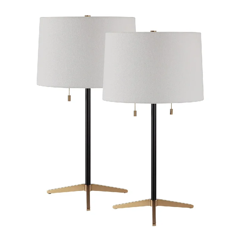 mid century modern table lamps with iconic designs for a stylish studymid century modern table lamps with iconic designs for a stylish studyRenwil Orono Table Lamp - Set of two