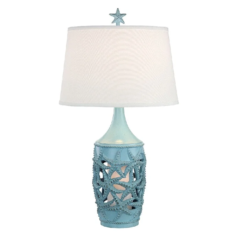 glass table lamps with a frosted surface for soft light diffusionglass table lamps with a frosted surface for soft light diffusionSanibel Starfish Coastal Table Lamp - Glacier Blue - COASTAL Style