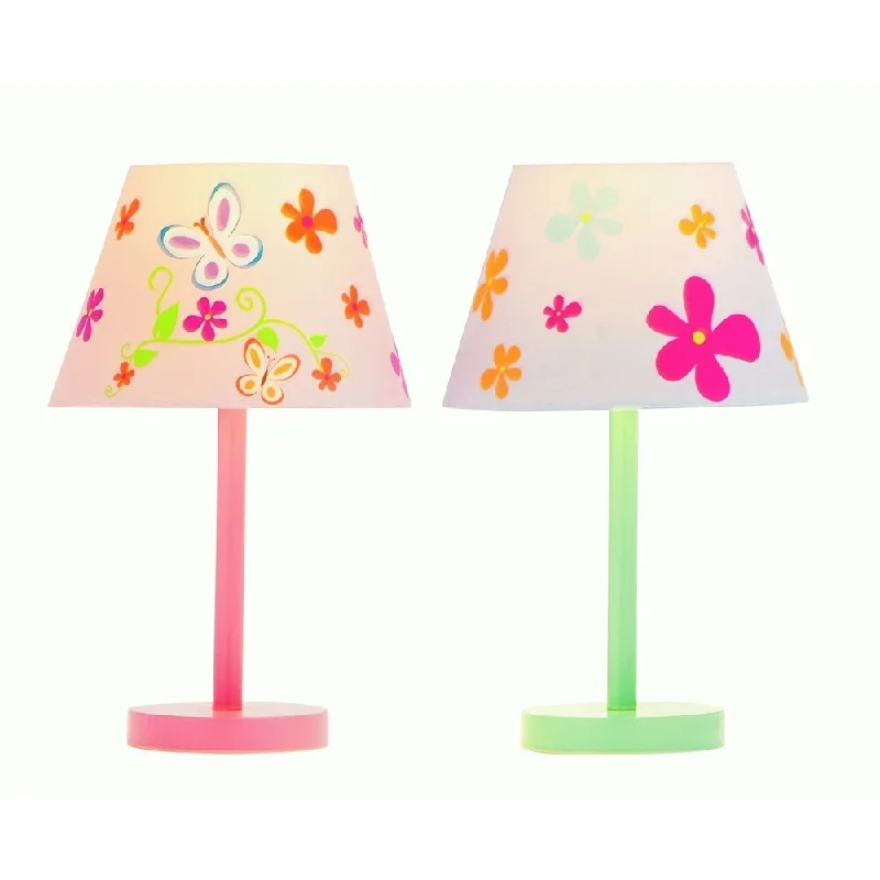 coastal style table lamps with nautical elements for beach housescoastal style table lamps with nautical elements for beach housesWood Decorative Butterfly And Flower Accent Lamp